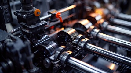 Printing process. Generative AI