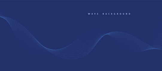 abstract blue background with waves
