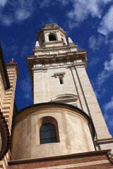 Obraz premium Bell Tower of Verona Cathedral, Italy 