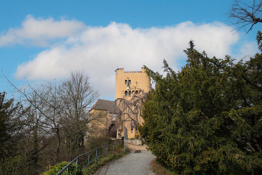 Castle Roseburg in Ballenstedt in the Harz Mountains in Saxony-Anhalt, Germany, March 31, 2024
