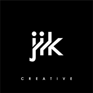 JIK Letter Initial Logo Design Template Vector Illustration