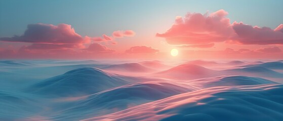 Fototapeta premium Transition to renewable energy sources like solar and wind to combat climate change. Concept Renewable Energy, Solar Power, Wind Energy, Climate Change, Sustainability