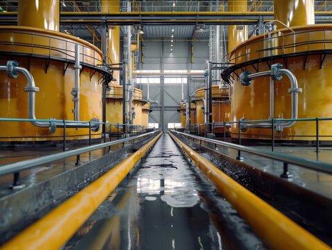 Sulfuric Acid Tanks in Full Swing: A Glimpse into Industrial Production