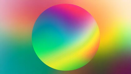 Neon Color Gradation: Vector Grain Noise Texture