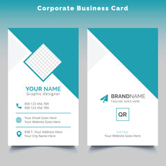 Corporate Business Card Template Design