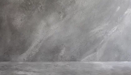 Türaufkleber Gray concrete wall, abstract texture background © netsay