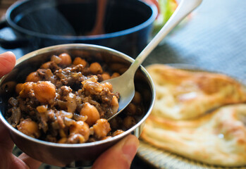 ひよこ豆のカレー © Nii Koo Nyan