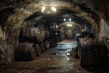 A digital representation of the underground world of bootlegging