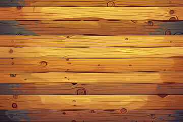 Wooden background vector, simple illustration, flat design style, vector, 2d, hand drawn texture, flat style, vector, 30 degree angle, horizontal lines, no shadows, uniform light yellow color, blank w