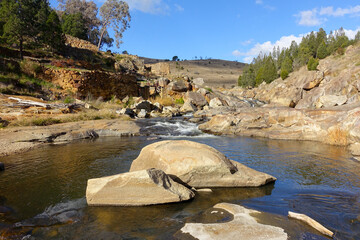 Adelong Falls Gold Mill Ruins, a state-listed heritage industrial site. It is a great travel...