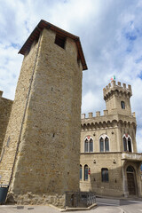Historic buildings of Figline Valdarno, Tuscany, Italy