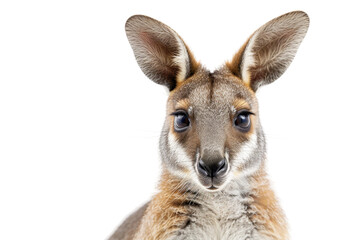 Wallaby Marsupial isolated on transparent background