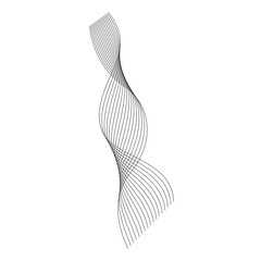 Abstract Wavy Line