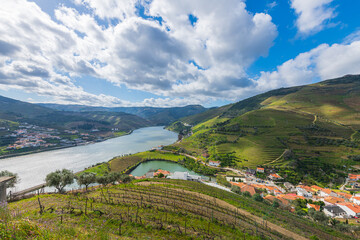 Douro Valley,Portugal.  The Douro Valley is a Portugal's most famous and a historic wine region....