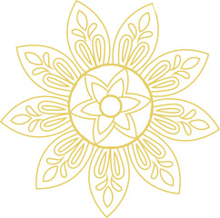 This is simple and vector mandala background and this background is editable.