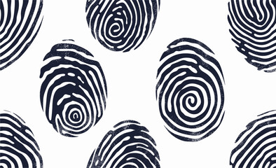 Seamless pattern of fingerprint textures