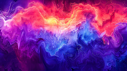 Vivid abstract texture, swirling galaxy of color, creative background for fantasy concepts