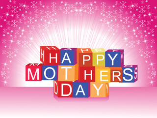 A Word Writting Text, Concept of Mother's Day.
