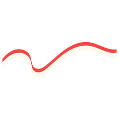 Indonesia Flag Ribbon
