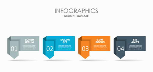 Infographic design template with place for your data. Vector illustration. - 777327732