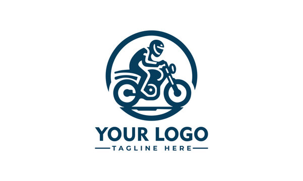Motorcycle vector logo design vintage transport logo vector group motorcycle