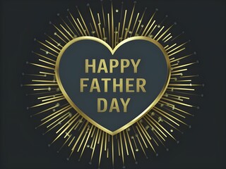 Fototapeta premium Happy fathers day texture with fireworks