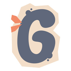 Alphabet Letter Papercut