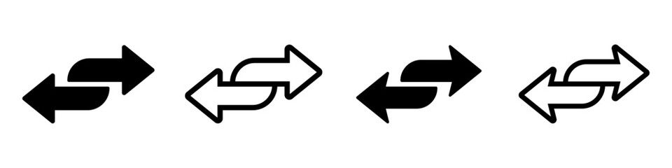 Double arrow icons in four directions