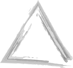 Set of Grunge Triangle frame