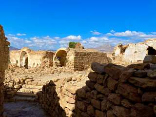old abandoned Berber village in Tunisia