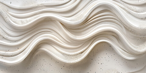 wirls and lines surface white sand, white smooth surface in wavy form. 