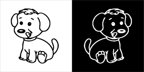 Illustration vector graphics of pupie icon