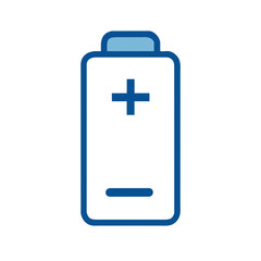 Obraz premium Battery icon sign symbol element vector graphic clipart illustration on a Transparent Background