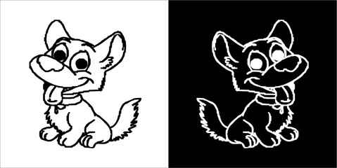 Illustration vector graphics of pupie icon