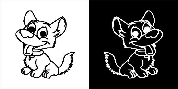 Illustration vector graphics of pupie icon