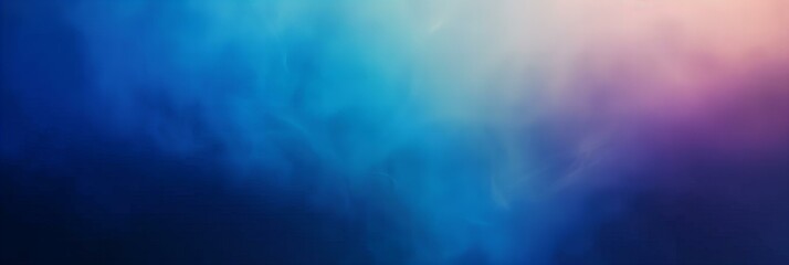 Blue ethereal smoke background, abstract concept for mysticism, spirituality, calmness - obrazy, fototapety, plakaty