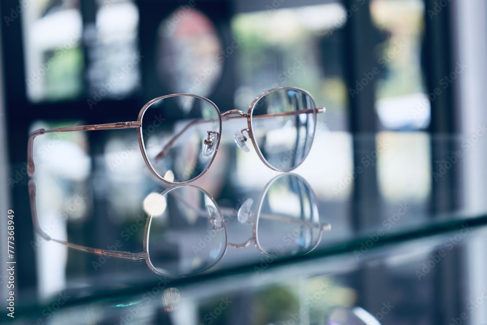 Poster Glasses on the table