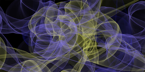 Abstract Seamless Multi-colored Flame Smokey Explosion Texture on Black Background for Website Background, Presentations, Brochures, and Luxury/Premium Packaging
