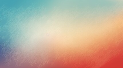 Gradient abstract background with wavy pattern in orange and blue.