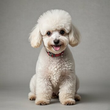 White Poodle Puppy