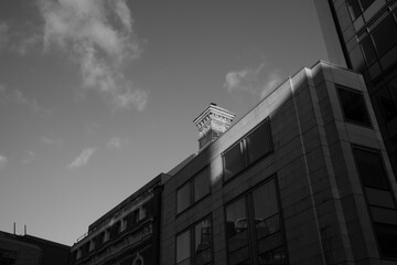 office building in the city