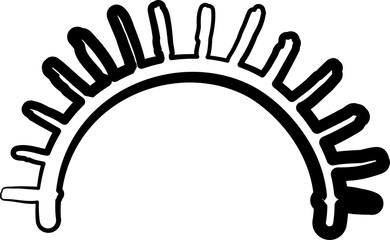 Sun drawing, sunrise, sunset, sun rays