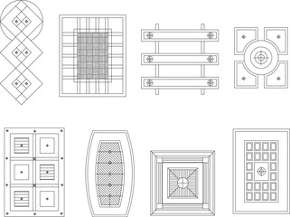 vector design sketch illustration, vintage traditional ethnic classic ornament decoration image