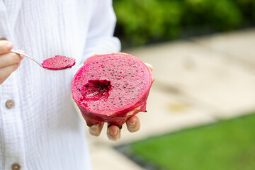 dragon fruit, pitahaya, exotic fruit, healthy nutrition, diet, detox