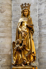 Saints Michael & Gudule cathedral, Brussels, Belgium