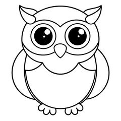 owlet - vector illustration