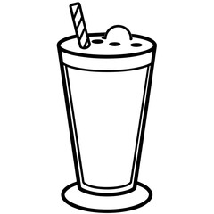 juice glass - vector illustration