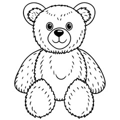  cozy bear- vector illustration