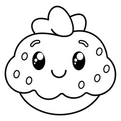 yummy jello - vector illustration