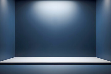 Light Blue Abstract Background: Minimalist Studio Backdrop with Subtle Window Light & Texture